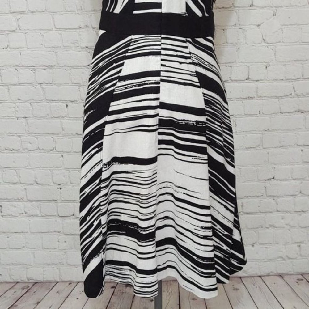 New York and Company A-Line Linen Dress - Picture 8 of 12